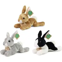 Rappa Plüsch Kaninchen Kuscheltier 22 cm umweltfreundliches Spielzeug