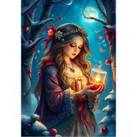 Alipson Puzzle Winter's Breath 1000 Teile Puzzle für Erwachsene