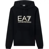 EA7 für Herren. 7M001413_AF22266 Core Identity Sweatshirt schwarz (3XL), Lässig, Baumwolle