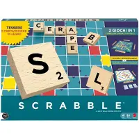 Mattel Scrabble Wood Edition (967-2606) Brettspiel