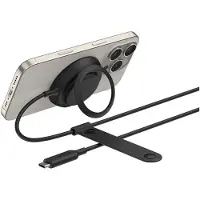 Belkin WIA014HQBK, Drinnen, USB, Kabelloses Aufladen, 2 m, Schwarz