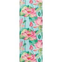 Activeshop Yogamatte 185x68 cm, 4 mm dick, aus Naturkautschuk & Polyurethan, hervorragender Grip, biologisch abbaubar