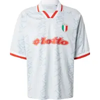 Lotto Fußballtrikot , Herren, Gr. XL (56/58), ballad blau, 100% Polyester, mehrfarbig, V-Ausschnitt, Rippstrickbündchen, Trikots Fußballtrikot, - im Retrodesign (Calcio '93)
