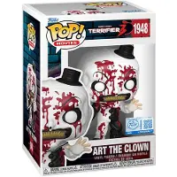 Funko POP! FK91690 - Terrifier POP! Movies Vinyl Figur Art the Clown (BD) w/CH heo exclusive Sortiment (6) 9 cm - Neu