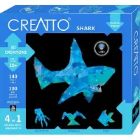 Brädspel.se Kosmos Creatto Hai, Tierbaukasten, 10 Jahr(e), Shark, Fish, Animal