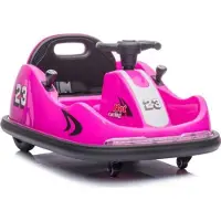 NASZEDZIECI GTS1166 Batteriebetriebene LED-Fahrzeugleuchten mit Fernbedienung, Pink