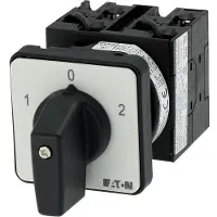 Eaton T0-3-8401/E - Kippschalter - 3P - Kunststoff - Schwarz - Metallisch - IP65 - 48 mm