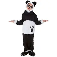 Creaciones Llopis Kuscheliges Panda Kinderkostüm