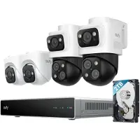 Eufy Anker PoE Sicherheitssystem + Netzwerkvideorecorder + S4 Doppelpack + E41 Doppelpack