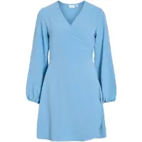 Vila Vilovie Kurzes Kleid Mit V-ausschnitt