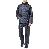 Result Herren Regenanzug bestehend aus Regenjacke und Regenhose, wasserdicht LT168 (XL) (Marineblau)