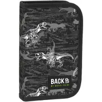 Derform Einzelnes Federmäppchen mit Ausstattung BACKUP T-Rex Dinosaurier