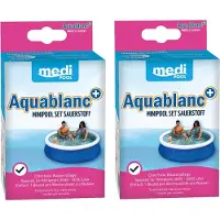 MediPOOL Aquablanc Mini Pool Set Sauerstoff 2x 320g