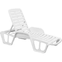 Progarden Gartenstuhl Stuhl Lettino Fisso 71X192X100Cm