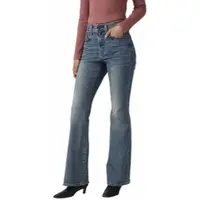 Levi's für Damen. A3410-0168 Jeans 726 High Rise Flare blau (24/30), Lässig, Baumwolle, Denim