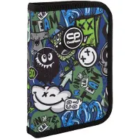 CoolPack Piórnik 1-komorowy bez wyposażenia Clipper Monster Team, 1 sztuka