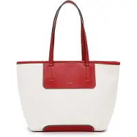 Emily & Noah Shopper "Shopper E&N Colmar RUE 09", Damen, Gr. B/H/T: 44cm x 30cm x 15,5cm 0, rot (rot 600), Polyester, Taschen Shopper