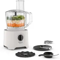 Moulinex Easy Force FP242B10, Weiß, Drehregler, 800 W, 230 mm, 410 mm, 273 mm