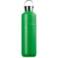 Le Creuset On The Go 41066334080001 doppelwandige Trinkflasche, Bamboo, 1,0 L