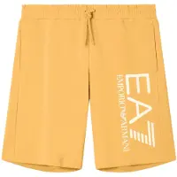 EA7 für Herren. 7M001414_AF22266 Core Identity Bermudashorts gelb (XL), Lässig, Sportlich, Baumwolle, Senf