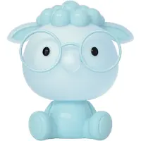 Luxus Europe - Nachtlampe Kinderzimmer Sheepy Blau - Draadloos LED Nachtlampje Kinderen - USB-C Oplaadbaar