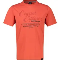 Lerros T-Shirt "T-Shirt aus 100 % Baumwolle mit Brustprint"
