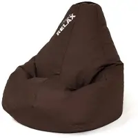 Go Gift Sako bag pouffe chocolate pear XXL 140 x 100 cm