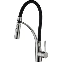 OEM Küchenarmatur, gebürstete Nickel-Oberfläche, 360-Grad-Drehung, Gebürstetes Nickel
