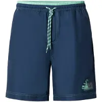 Babista Badeshorts "Badeshorts GIOSSI", Herren, Gr. L, weit, blau (dunkelblau), Obermaterial: 100% Polyester COOLMAX(R) PES(Coolmax)., Badehosen Badeshorts