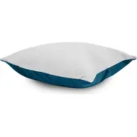 Baby Matex Satin-Bettwäsche 140x200 DOUBLE FACE Blau und Esche