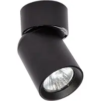 MasterLed Deckenstrahler LED GU10 schwarz matt schwenkbar 350° 1-flammig Aluminium IP20
