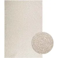 Syfax Teppich ZIZUR Creme 140x200 cm Jute-Optik Indoor und Outdoor