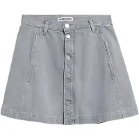 Armedangels PANELLED JEANS-MINI-ROCK | TENCELTM Lyocell-Mix - grau (M)