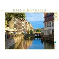 CALVENDO Puzzle, Viertel "Petite France", Straßburg | 2000 Teile, fertige Größe: 90 x 67 cm | Fotopuzzle für entspannte Stunden