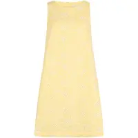 Apricot Minikleid "Mini-Etuikleid" mit Blumenstickerei
