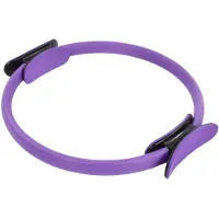 Gistuch Yoga Ring Workout Fitness Doppelgriff-Übungskreis HeimtrainingsgerätLila