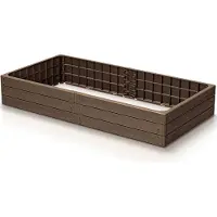 Nabbi Kunststoff-Hochbeet IBWR – braun