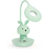 Luxus Europe - Nachtlampe Kinderzimmer Bunny Mini Mintgrün - Kabelloses LED-Nachtlicht für Kinder – USB-C wiederaufladbar