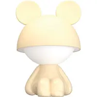 Luxus Europe - Nachtlampe Kinderzimmer Mouse Creme - Draadloos LED Nachtlampje Kinderen - USB-C Oplaadbaar