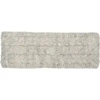 StyleBREAKER Stirnband "Strick Stirnband mit Zopfmuster", Damen, grau (hellgrau), Obermaterial: 85% Polyacryl PAN. 15% Polyamid PA., Modisch, Mützen Stirnband