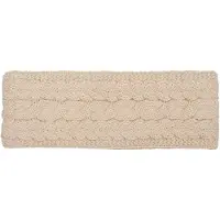 StyleBREAKER Stirnband "Strick Stirnband mit Zopfmuster", Damen, beige, Obermaterial: 85% Polyacryl PAN. 15% Polyamid PA., Modisch, Mützen Stirnband