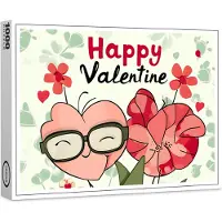 Raxxa Premium-Puzzle "Herzlicher Valentinstag", 1000 Teile