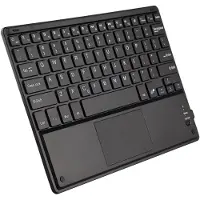 EtuiTab Kabellose Bluetooth-Touchpad-Tastatur für Samsung, Apple, Lenovo und Xiaomi