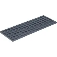 LEGO Original Bauplatten Set 10 Stück 6x16 Noppen Dunkelgrau für City