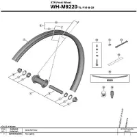 Shimano Xtr 28h Wh-m9220-tl Ewhrimz0006 Mtb-felge