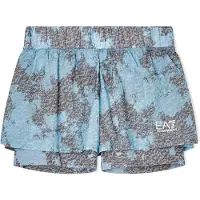 EA7 für Damen. 7W000936_AF21581 Ventus7 Lab Shorts blau (M), Sportlich, Polyamid