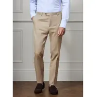Hackett London für Herren. HM212602 Ken beige Hose (32/34), Lässig, Baumwolle