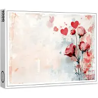 Raxxa Premium-Puzzle "Rosa Rosen", 1000 Teile