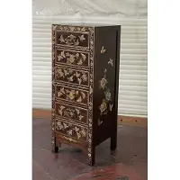 Kunibert Antike Chinesische Kommode Sideboard mit 6 Schubladen Höhe115cm