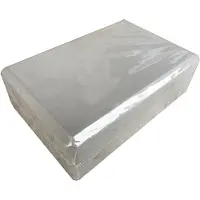 Gistuch EVA Gym Übung Sport Yoga Fitness Block Schaumstoff Ziegel Trainingsgerät (Grau)